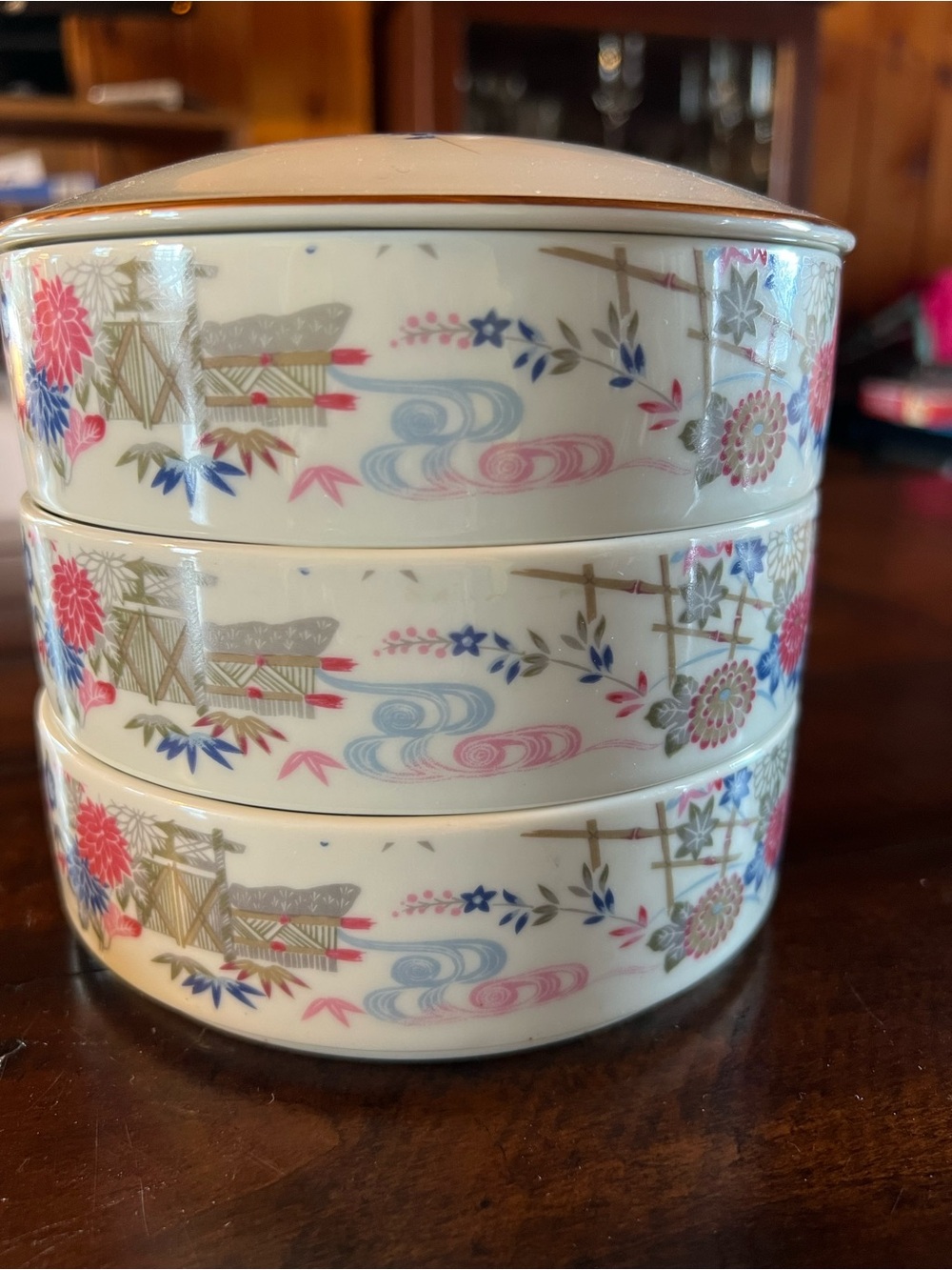 Japanese Porcelain Stacking Box✨ - Picture 5 of 8